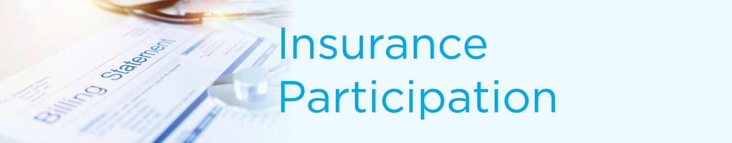 Blog Section Header-Insurance Participation-stethoscope on top of clipboard with billing statement on it