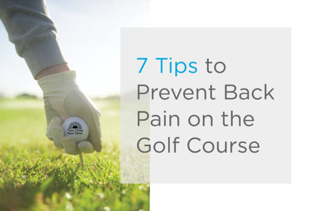 7 Tips to Prevent Back Pain on the Golf Course