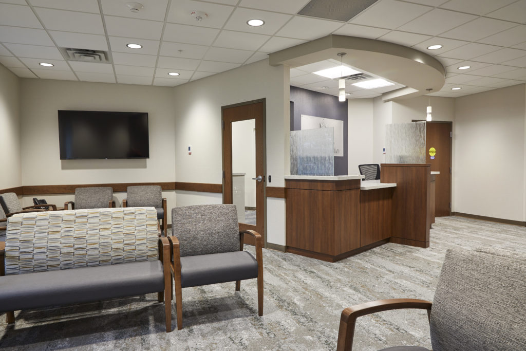 Burnsville Surgery Center-Reception Area