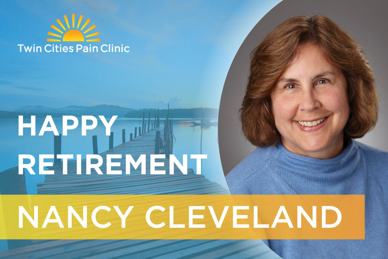 Nancy Cleveland retires after 12 years with Twin Cities Pain Clinic