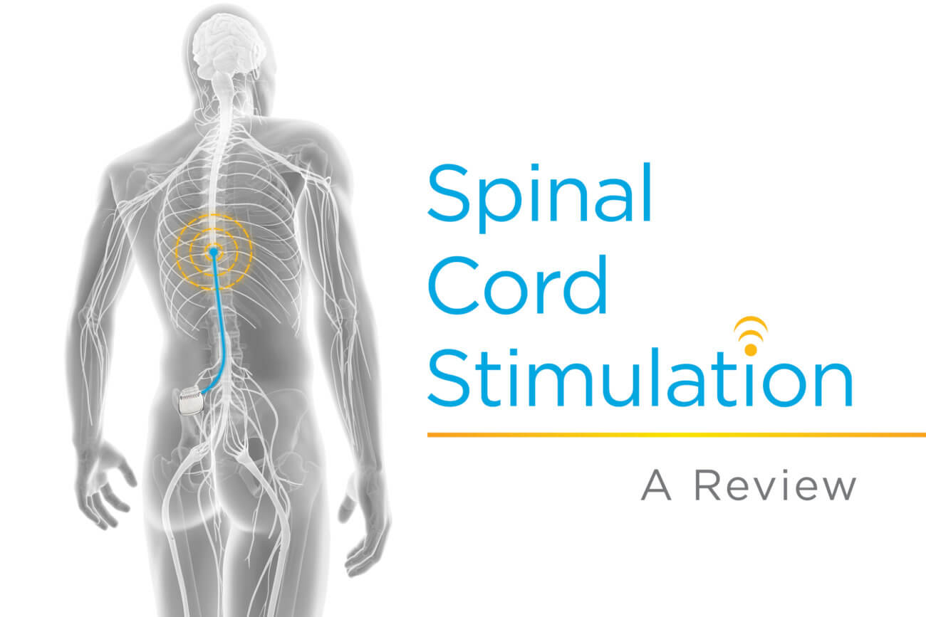 Banner for Spinal Cord Stimulation-A Review-Blog-X Ray image of human body with SCS device implanted